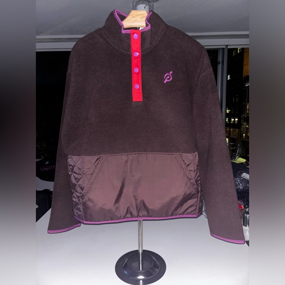 Peloton New Heights Sherpa Quilted Pullover - Picture 4 of 6